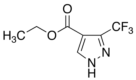 Ethyl 3-(Trifluoromethyl)pyrazole-4-carboxylate - Chemical structure and product image