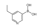 5-Ethylpyridine-3-boronic acid - Chemical structure and product image