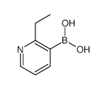 2-Ethyl-3-pyridinylboronic acid - Chemical structure and product image