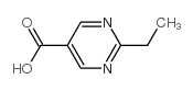 2-Ethylpyrimidine-5-carboxylic acid - Chemical structure and product image
