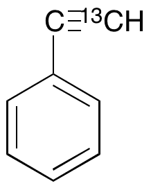Ethynyl-2-13C-benzene - Chemical structure and product image