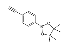 4-Ethynylbenzeneboronic Acid Pinacol Ester - Chemical structure and product image
