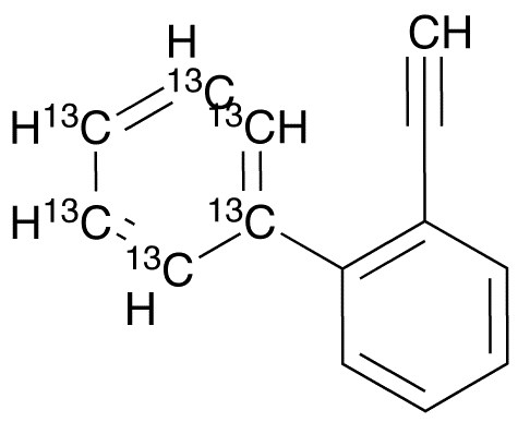 2-Ethynylbiphenyl-13C6 - Chemical structure and product image