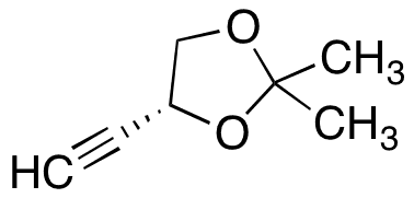 (R)-4-Ethynyl-2,2-dimethyl-1,3-dioxolane - Chemical structure and product image