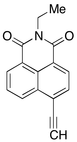 4-Ethynyl-N-ethyl-1,8-napthalamide - Chemical structure and product image