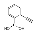 (2-Ethynylphenyl)boronic acid - Chemical structure and product image