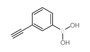 B-(3-Ethynylphenyl)-boronic acid - Chemical structure and product image