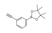 2-(3-Ethynylphenyl)-4,4,5,5-tetramethyl-1,3,2-dioxaborolane - Chemical structure and product image