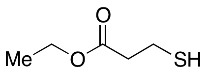 Ethyl 3-Mercaptopropanoate - Chemical structure and product image
