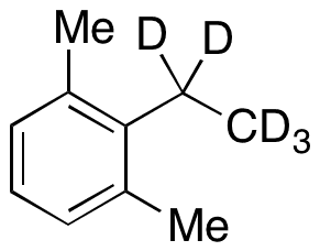 2-Ethyl-m-xylene-d5 - Chemical structure and product image