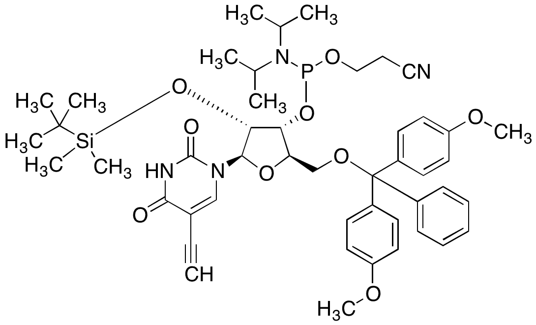 5-Ethynyl Uridine CEP - Chemical structure and product image
