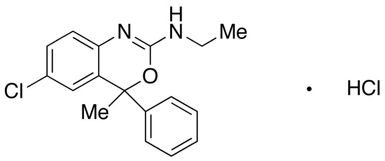 Etifoxine Hydrochloride - Chemical structure and product image