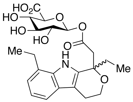 rac Etodolac Acyl-beta-D-glucuronide - Chemical structure and product image