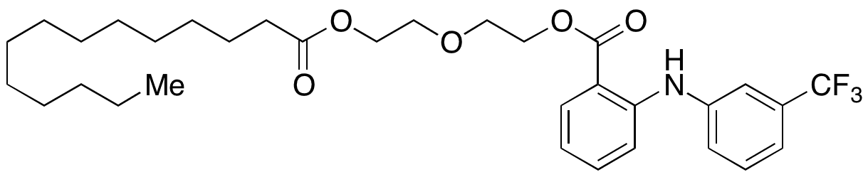Etofenamate Myristate - Chemical structure and product image