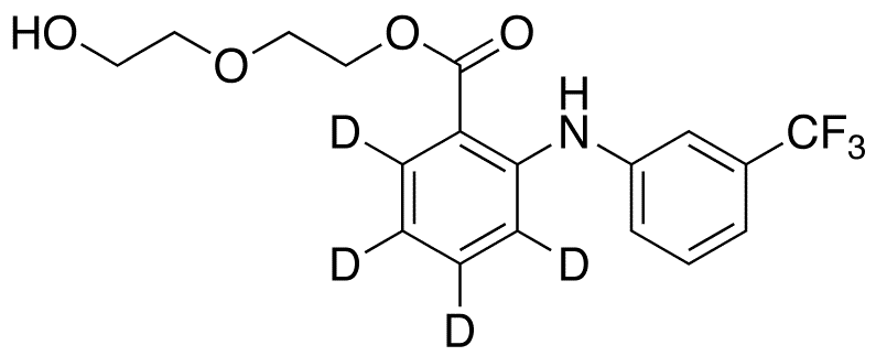 Etofenamate-d4 - Chemical structure and product image