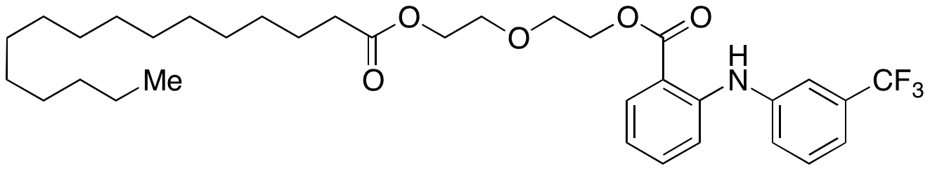 Etofenamate Palmitate - Chemical structure and product image