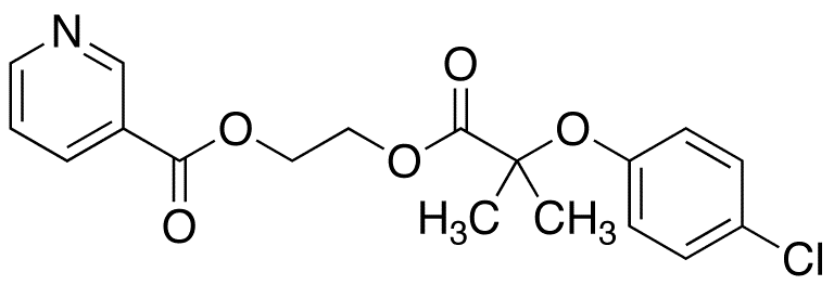 Etofibrate - Chemical structure and product image