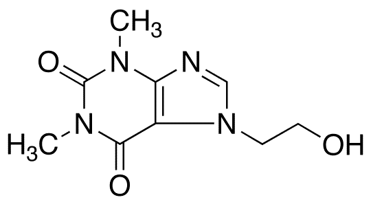 Etofylline - Chemical structure and product image