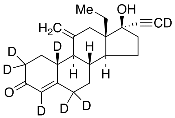 Etonogestrel-d7 (Major) - Chemical structure and product image