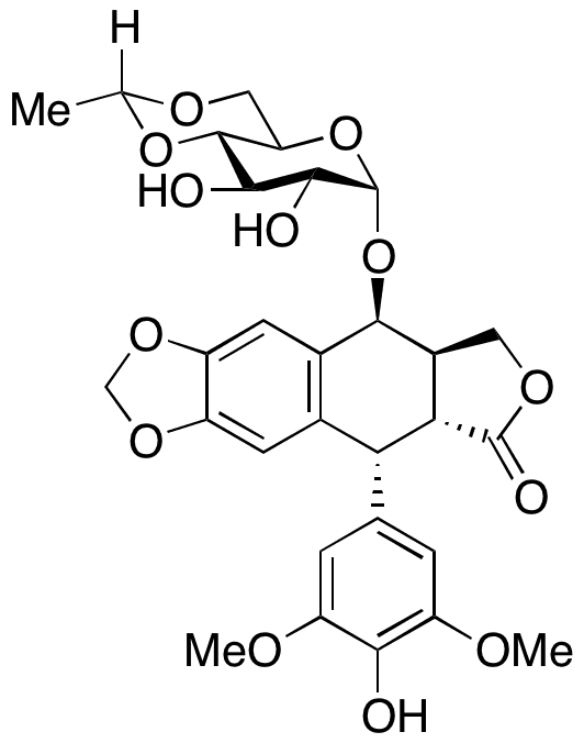 alpha-Etoposide - Chemical structure and product image