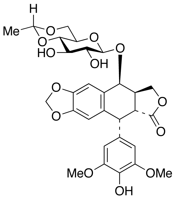Etoposide - Chemical structure and product image