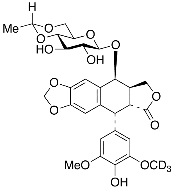 Etoposide-d3 - Chemical structure and product image