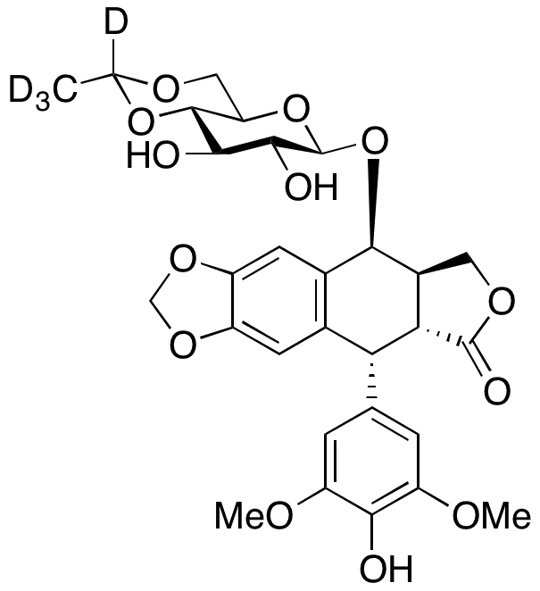 Etoposide-d4 - Chemical structure and product image