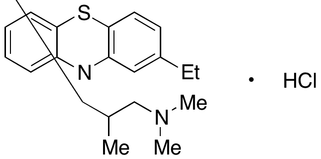 Etymemazine Hydrochloride - Chemical structure and product image