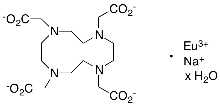 Europium DOTA Sodium Salt Hydrate - Chemical structure and product image