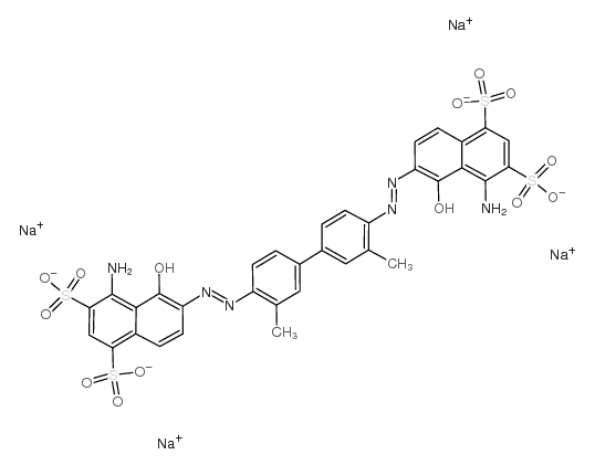 Evans blue - Chemical structure and product image