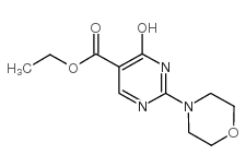 Ethyl 4-hydroxy-2-morpholinopyrimidine-5-carboxylate - Chemical structure and product image