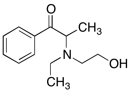 2-[Ethyl(2-hydroxyethyl)amino]-1-phenyl-1-propanone - Chemical structure and product image