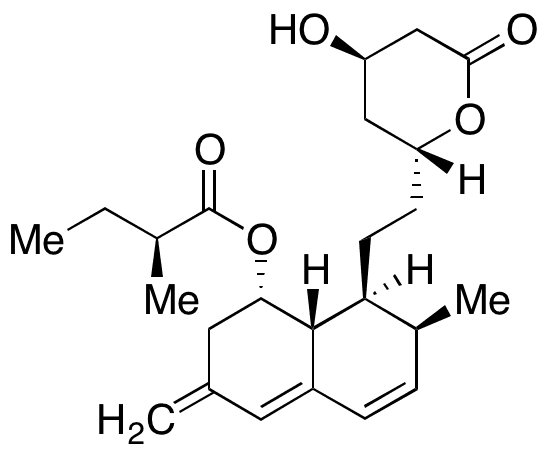 6-Exomethylene Lovastatin - Chemical structure and product image