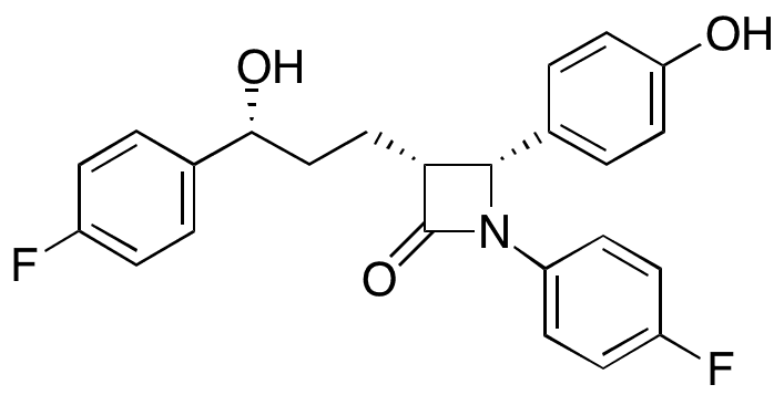 (3R,4R,3R)-Ezetimibe - Chemical structure and product image