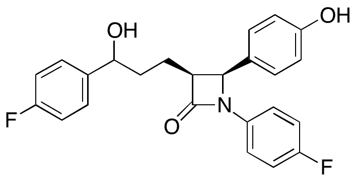 rac-syn-Ezetimibe - Chemical structure and product image