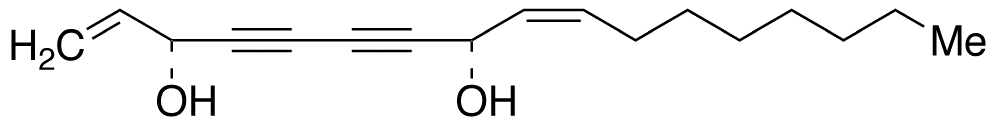 (3R,8S)-Falcarindiol - Chemical structure and product image