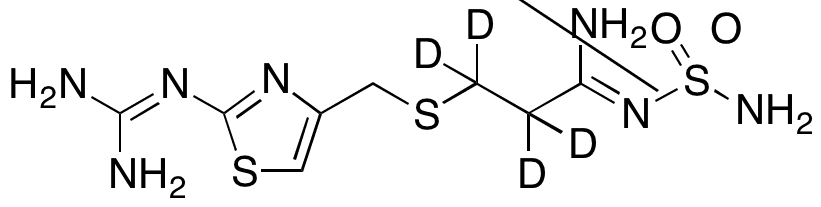 Famotidine-d4 (Major) - Chemical structure and product image