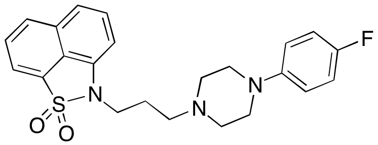 Fananserin - Chemical structure and product image
