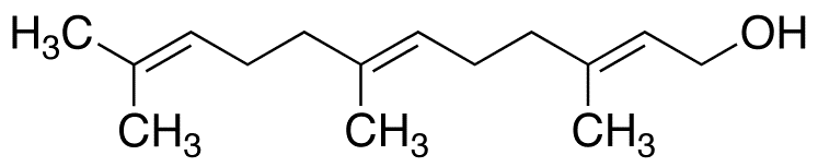 (E,E)-Farnesol - Chemical structure and product image