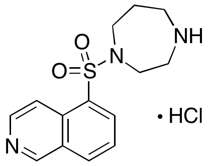 Fasudil Monohydrochloride Salt - Chemical structure and product image