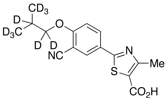 Febuxostat-d9 - Chemical structure and product image