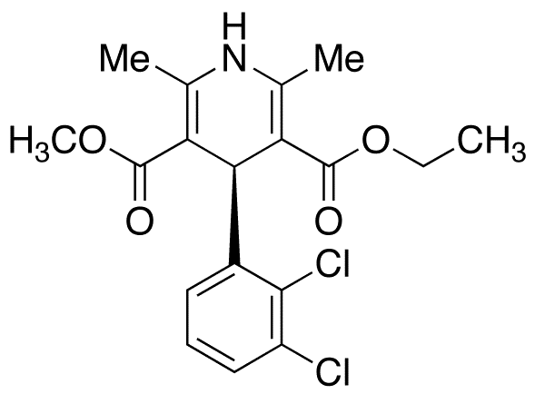 (R)-(+)-Felodipine - Chemical structure and product image
