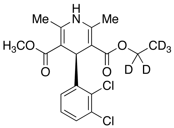 (R)-(+)-Felodipine-d5 - Chemical structure and product image