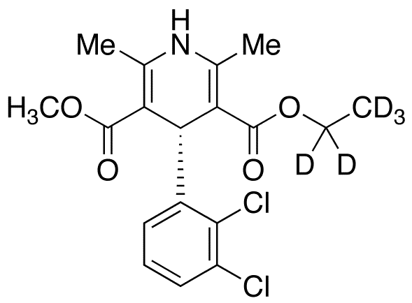 (S)-(-)-Felodipine-d5 - Chemical structure and product image