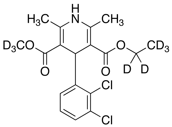 rac Felodipine-d8 - Chemical structure and product image