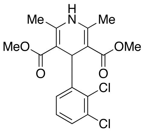 Felodipine 3,5-Dimethyl Ester - Chemical structure and product image