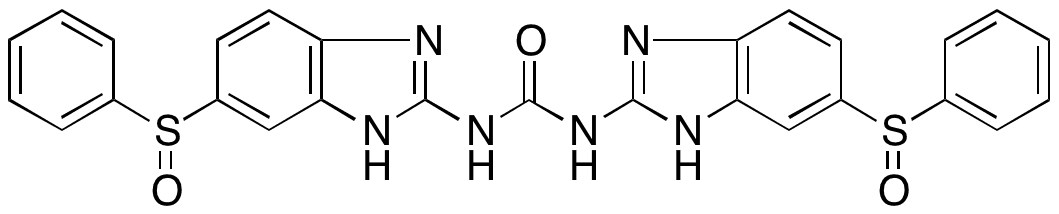 Fenbendazole-Amine Sulfoxide N,N-Urea Dimer - Chemical structure and product image