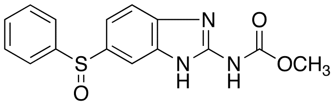 Fenbendazole Sulfoxide - Chemical structure and product image