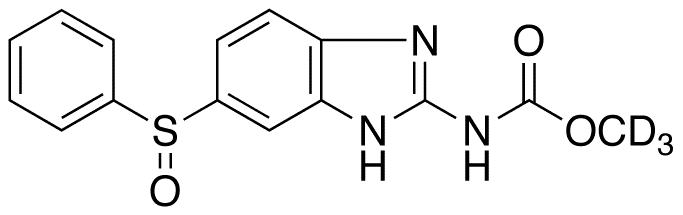 Fenbendazole Sulfoxide-d3 - Chemical structure and product image