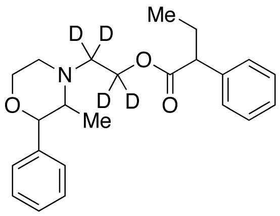 Fenbutrazate-d4 - Chemical structure and product image